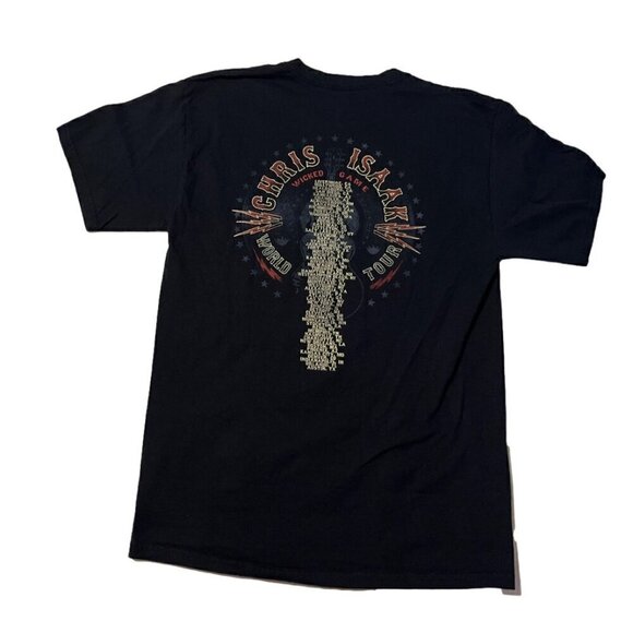 Vintage Chris Isaak Wicked Games World Tour Concert T-Shirt, Size Medium - Picture 2 of 6